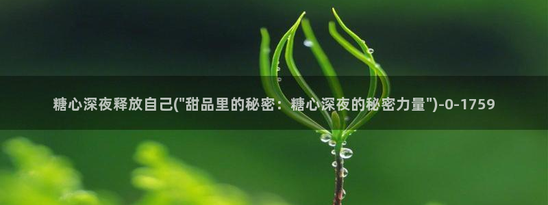 糖心vlog视频网站：糖心深夜释放自己(\